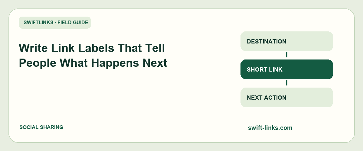 Write Link Labels That Tell People What Happens Next